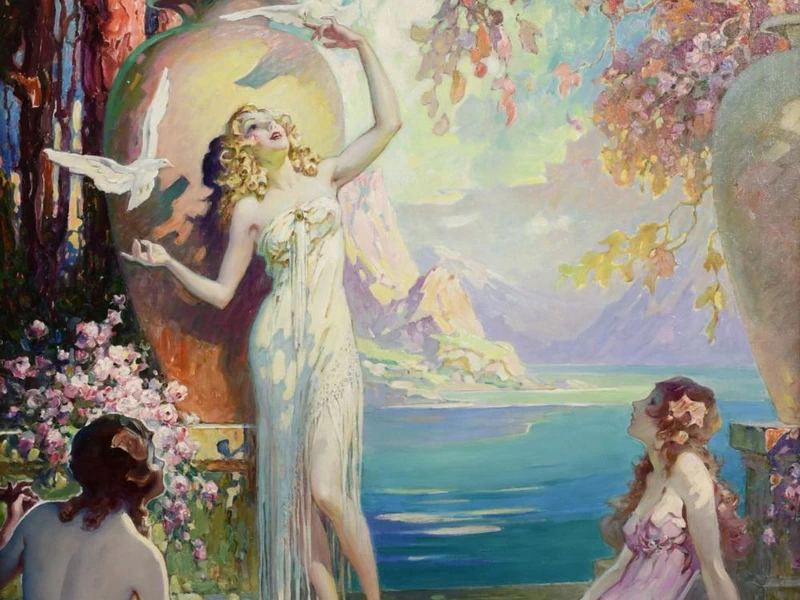 1881-Glen C. Sheffer - Le tre Grazie